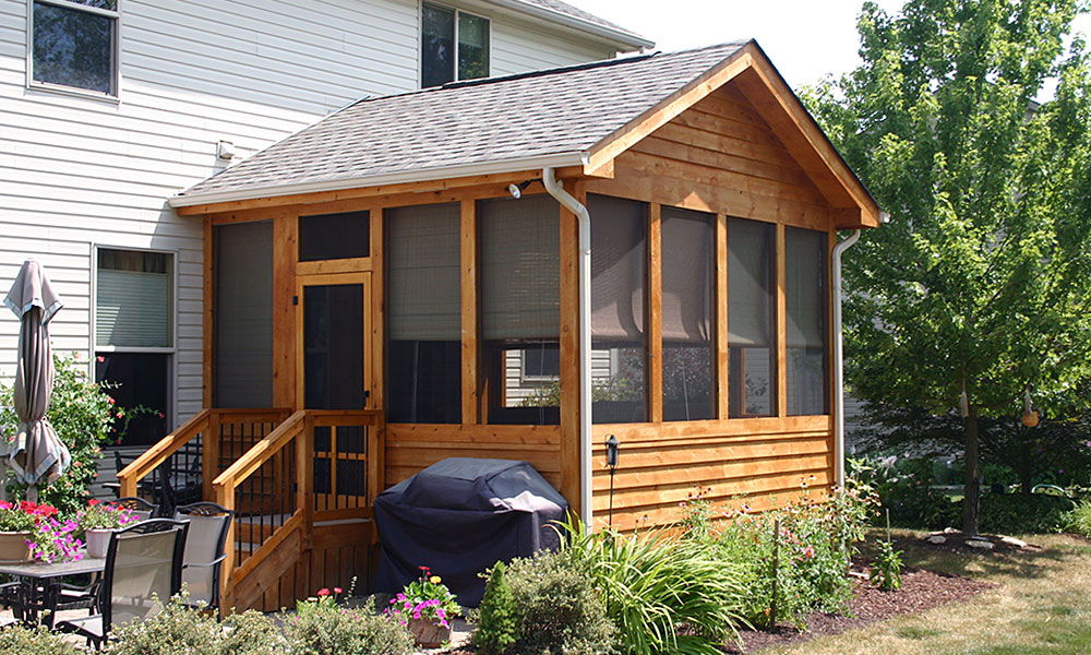 Screened Porch Build Services - Deck Masters of Columbus